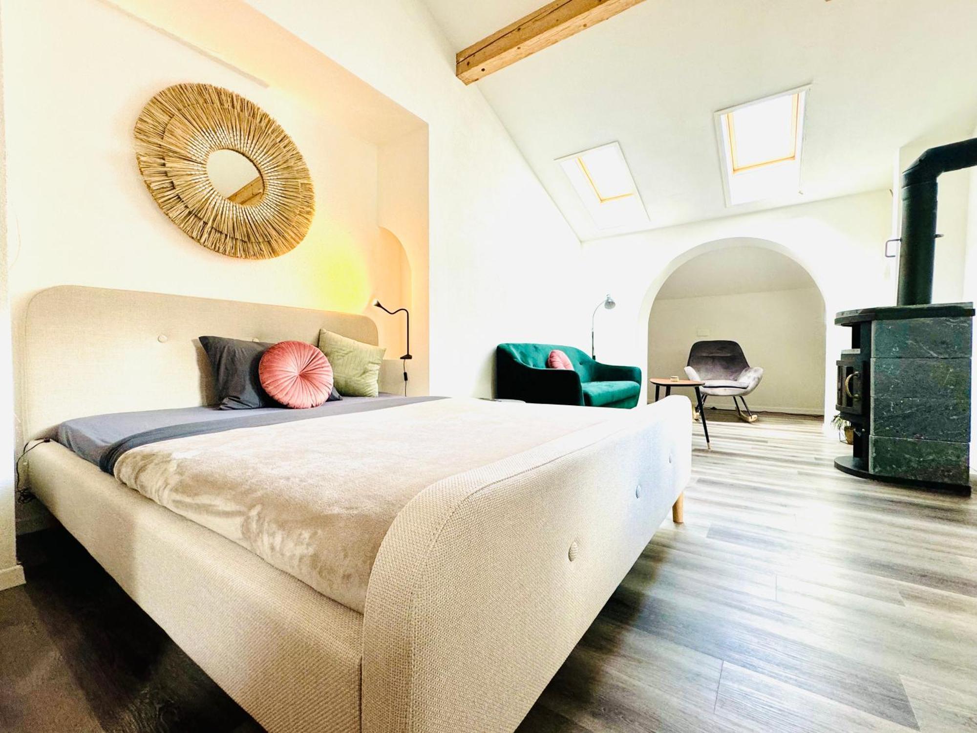 Bellevue & Classy Mountain View Apartment คันเดอร์ชเตค ภายนอก รูปภาพ